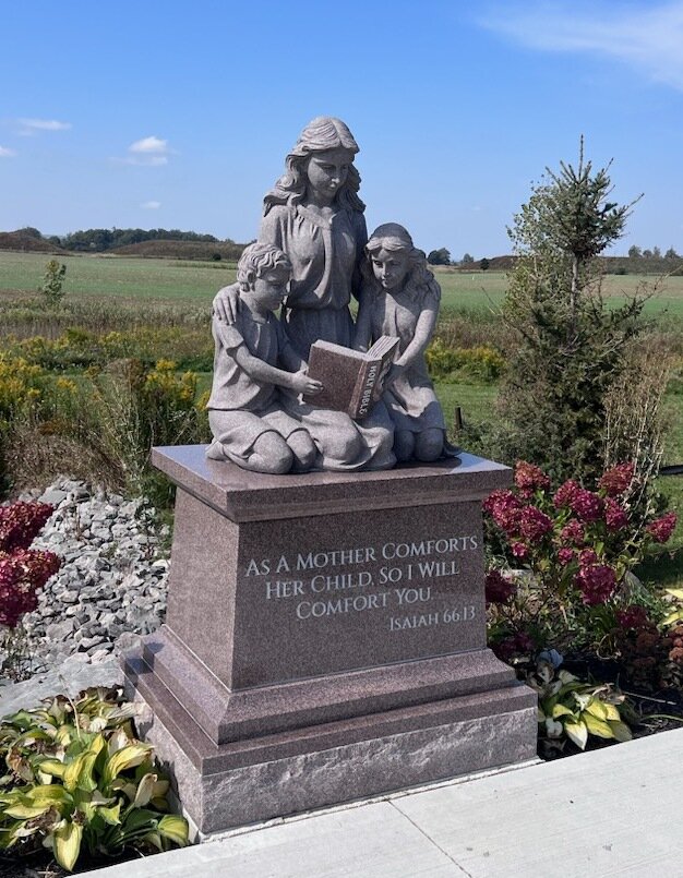 Catholic Cemeteries of the Diocese of Hamilton& HGH Granite - Mother and Children