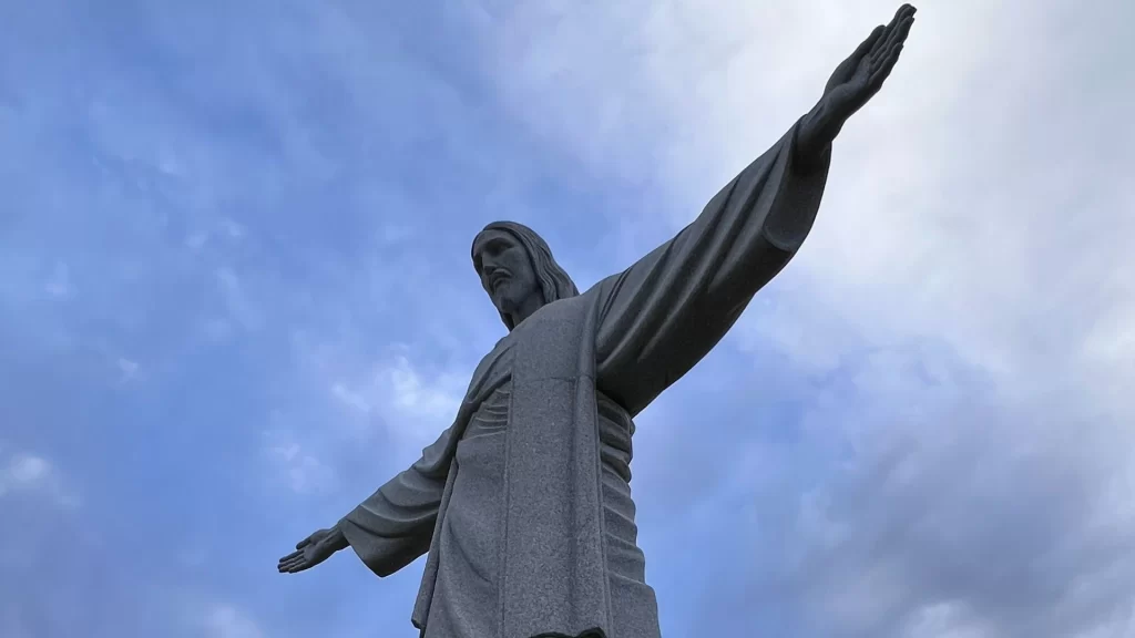 Christ the Redeemer Granite Sculpture in Ontario