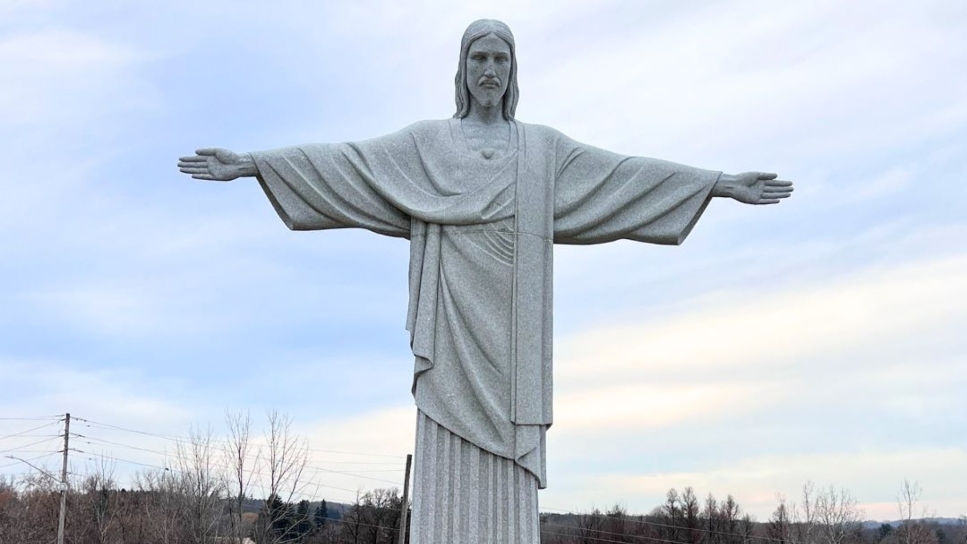 Creating a Granite Holy Redeemer Sculpture