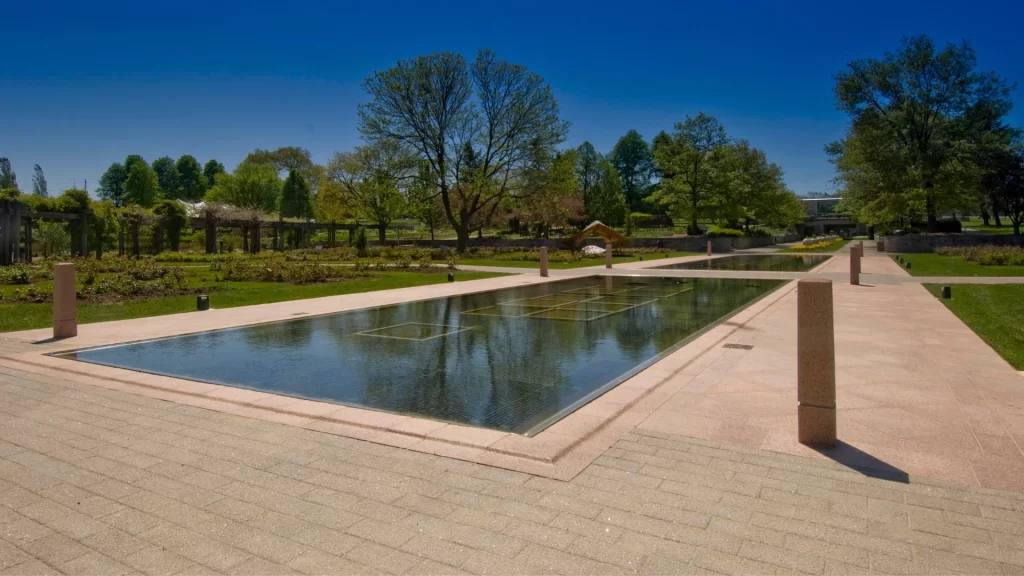 Reflecting pond at the Royal Botanical Gardens